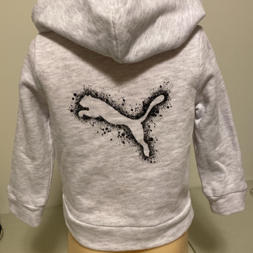 Kids puma zip up hoodie and joggers set - Picture 6 of 8